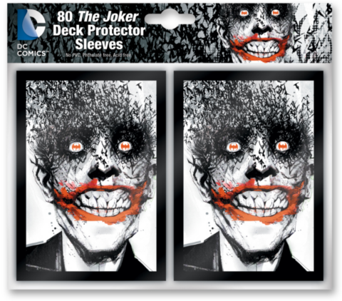 DC Comics - The Joker Deck Protector Sleeves (80 sleeves)_boxshot