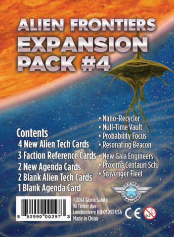 Alien Frontiers: Expansion Pack #4_boxshot