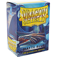 Dragon Shield - Matte Blue (100)