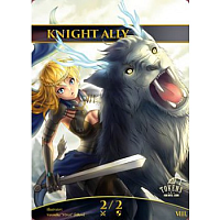 Tokens for MTG - Knight Ally