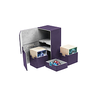 Ultimate Guard Twin Flip´n´Tray Deck Case 200+ Standard Size XenoSkin Purple