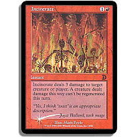 Incinerate (Deckmasters)