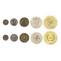 Metal Coins: Mythological Creatures theme