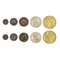 Metal Coins: Renaissance theme