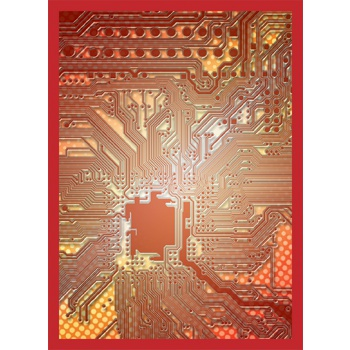 Legion - Standard Sleeves - Circuit - Red (50 Sleeves)_boxshot