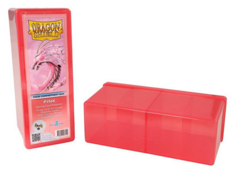 Dragon Shield Four Compartment Box - Pink_boxshot