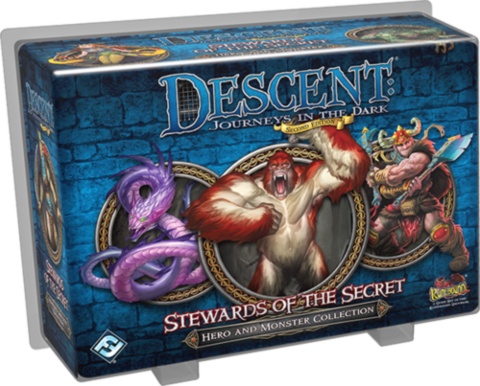 Descent: Journeys in the Dark (Second Edition) - Stewards Of The Secret (Hero and Monster Collection)_boxshot