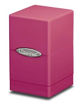 Bright Pink Satin Tower Deck Box_boxshot