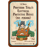 Munchkin Steampunk:Professor Tesla´s Electrical Protective Device (Promo)