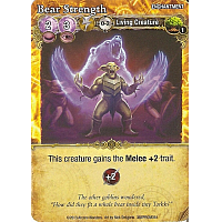 Mage Wars: Bear Strength Alternate Art Promo Card