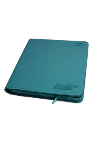 Ultimate Guard 12-Pocket QuadRow ZipFolio XenoSkin Petrol Blue_boxshot