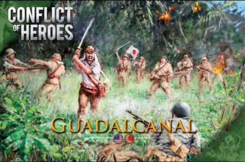 Conflict of Heroes: Guadalcanal: Pacific Ocean 1942_boxshot