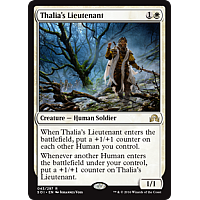 Thalia's Lieutenant (Foil) ( Shadows over Innistrad prerelease)