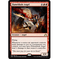 Flameblade Angel (Foil) (Shadows over Innistrad Prerelease)