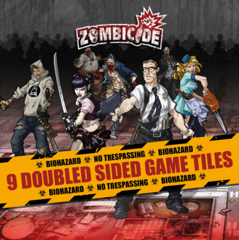 Zombicide: 9 Double sided game tiles_boxshot