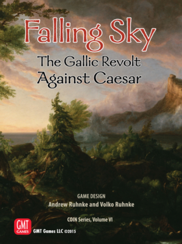 Falling Sky: The Gallic Revolt Against Caesar, 2nd Printing_boxshot