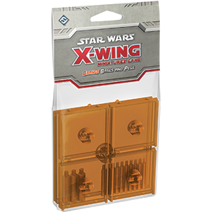 Star Wars: X-Wing Miniatures Game - Orange Bases and Pegs_boxshot