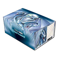 Blue Diamond Dragon Corrugated Storage Box by Monte