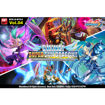 Future Card Buddyfight - Shine! Super Sun Dragon!! - Triple D Booster Display (30 Packs)_boxshot