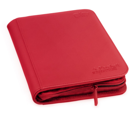 Ultimate Guard Zipfolio 160 - 8-Pocket XenoSkin Red_boxshot