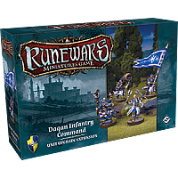 Runewars Miniatures Game: Daqan Infantry Command Upgrade
