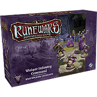 Runewars Miniatures Game: Waiqar Infantry Command Upgrade