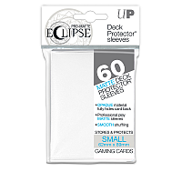 PRO-Matte Eclipse White Small Deck Protector sleeves 60ct