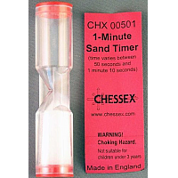 Chessex 1-Minute Sand Timer
