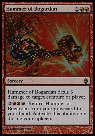 Hammer of Bogardan (Foil) (Premium Deck Series: Fire & Lightning)_boxshot