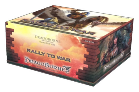 Dragoborne: Rise to Supremacy - Rally to War Booster Display (20 boosters)_boxshot