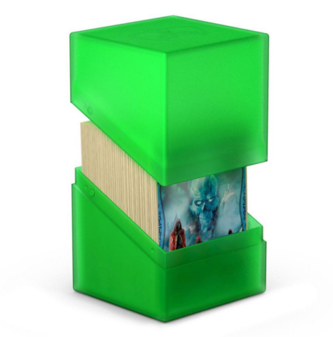 Ultimate Guard Boulder Deck Case 100+ Standard Size Emerald_boxshot