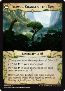 Itlimoc, Cradle of the Sun (Flip side of the multi-part card Growing Rites of Itlimoc) _boxshot