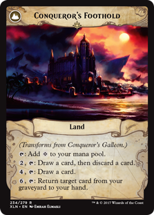 Conqueror's Foothold  (Flip side of the multi-part card Conqueror's Galleon) _boxshot