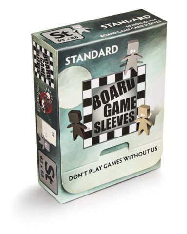 (63x88mm) Board Game Sleeves - Non-Glare: STANDARD_boxshot