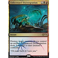 Unlicensed Disintegration (Foil) (FNM)