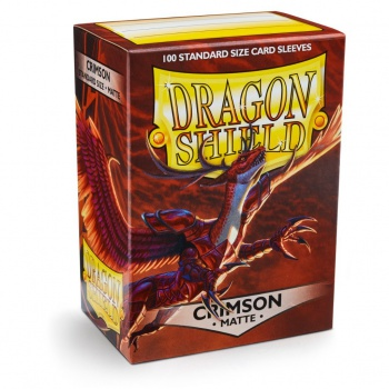 Dragon Shield - Matte Crimson (100)_boxshot