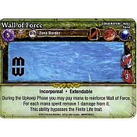 Mage Wars: Wall Of Force Promo Card