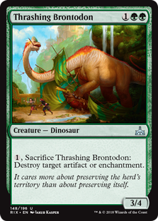 Thrashing Brontodon (Foil)_boxshot