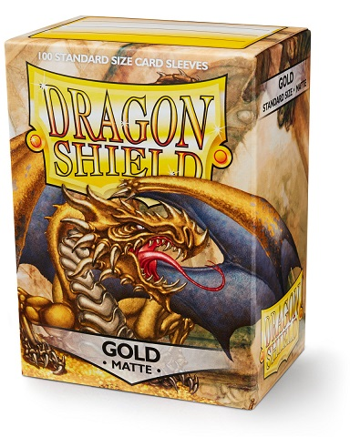 Dragon Shield - Matte Gold (100)_boxshot