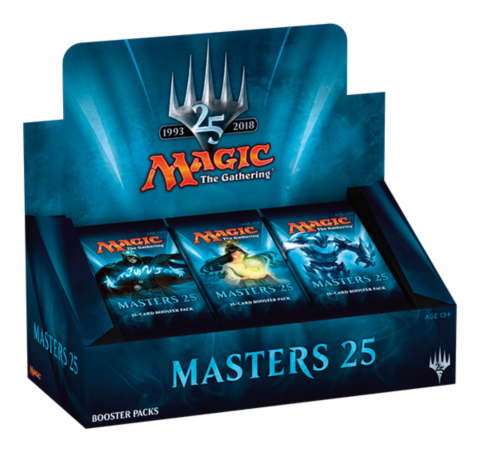 Masters 25 booster display_boxshot