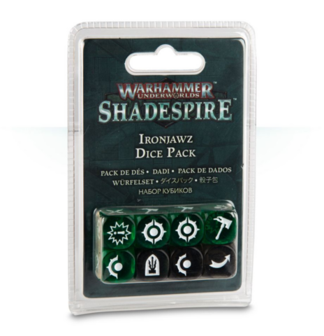Warhammer Underworlds: Shadespire - Ironjawz Dice Pack_boxshot