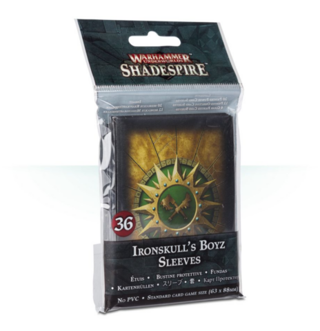 Warhammer Underworlds: Shadespire – Ironskull’s Boyz Sleeves_boxshot