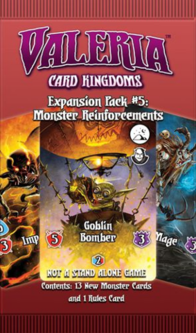Valeria: Card Kingdoms - Exp #5 Monster Reinforcements_boxshot