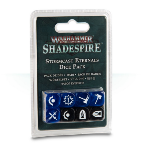 Warhammer Underworlds: Shadespire - Stormcast Eternals Dice Pack_boxshot