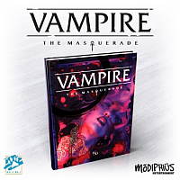 Vampire: The Masquerade 5th Edition Core Rulebook Hardback