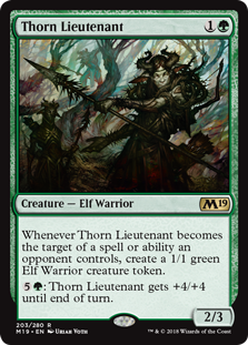 Thorn Lieutenant (Foil) (Core Set 2019 Prerelease)_boxshot