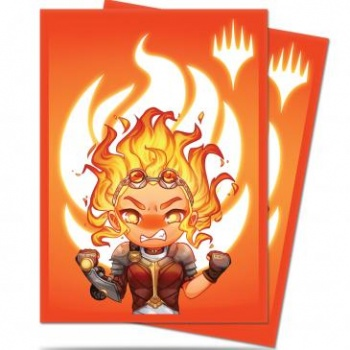 Standard Deck Protector - Chibi Collection Chandra - Maximum Power for Magic (100 Sleeves)_boxshot