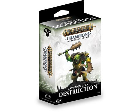 Warhammer Age of Sigmar: Champions TCG - Destruction Campaign Deck _boxshot