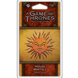 A Game of Thrones: The Card Game House Martell Intro Deck_boxshot