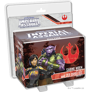 Star Wars: Imperial Assault - Sabine Wren & Zeb Orrelios Ally Pack_boxshot